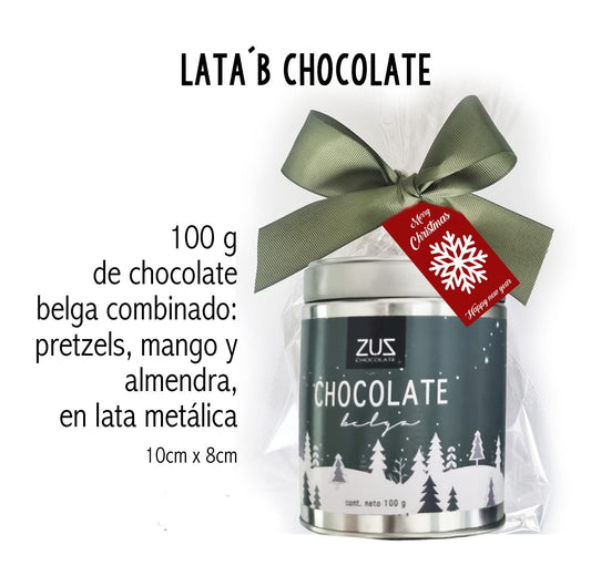 Lata ´B con chocolate