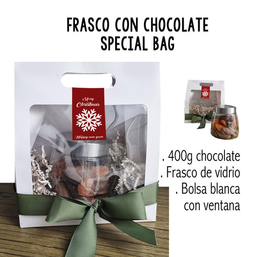 Frasco con chocolate - Special Bag